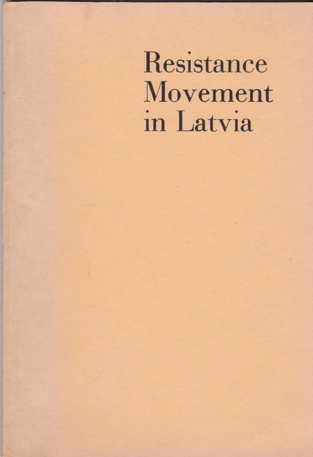 Image for Resistance Movement in Latvia